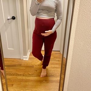 FIG maternity scrub pants size medium